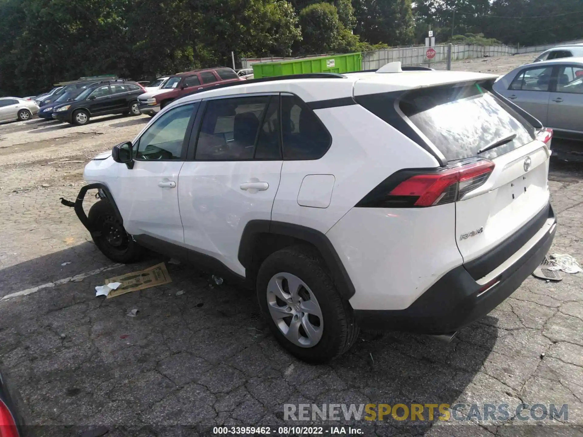 3 Photograph of a damaged car 2T3F1RFV0MW208539 TOYOTA RAV4 2021