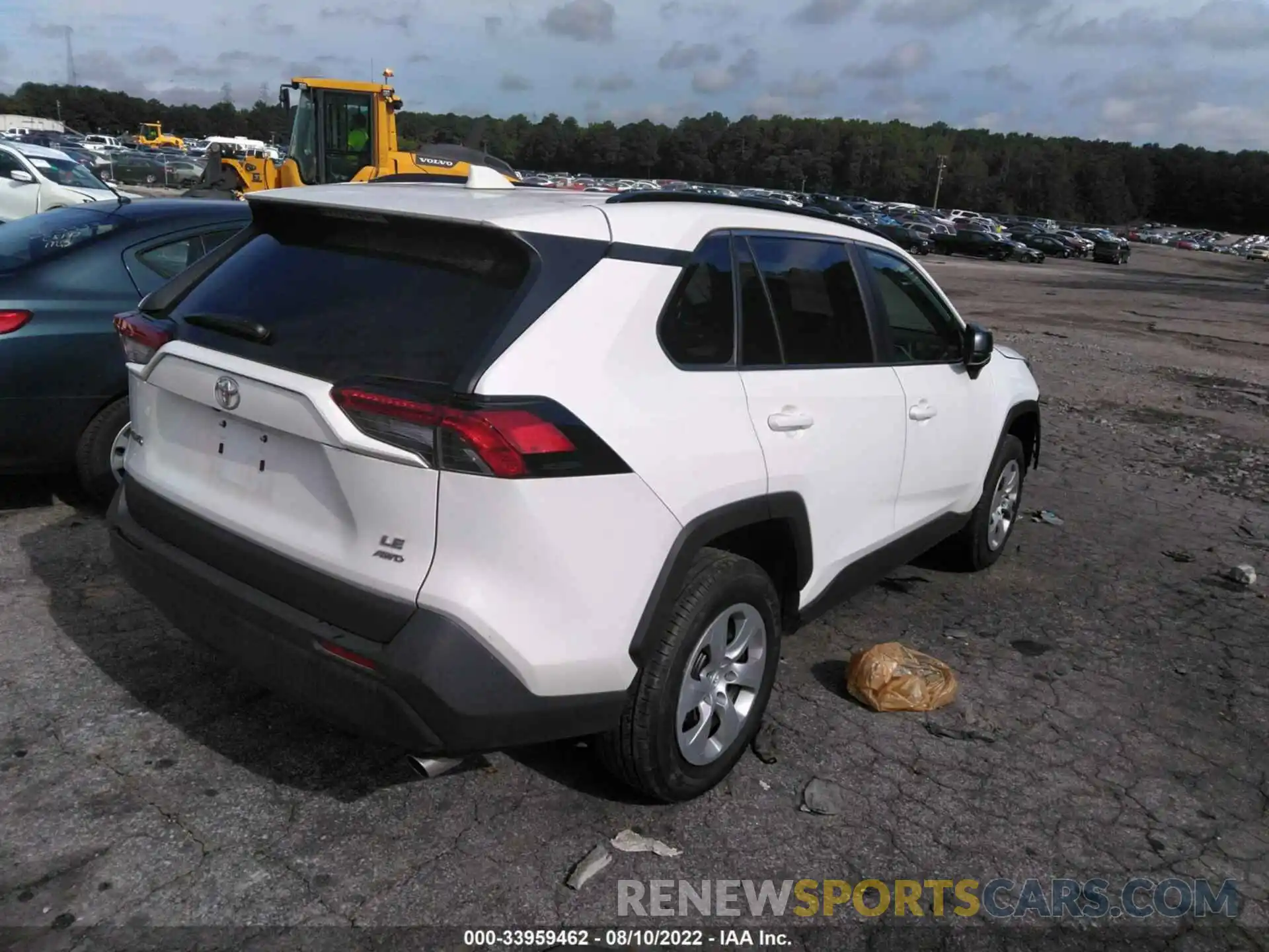 4 Photograph of a damaged car 2T3F1RFV0MW208539 TOYOTA RAV4 2021