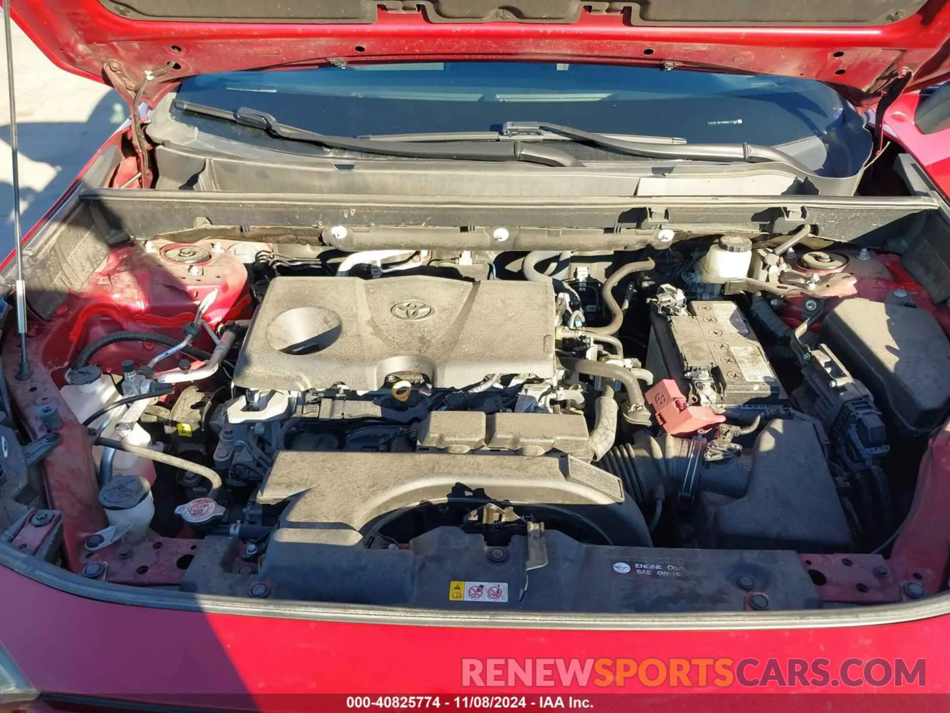 10 Photograph of a damaged car 2T3F1RFV0MW217290 TOYOTA RAV4 2021
