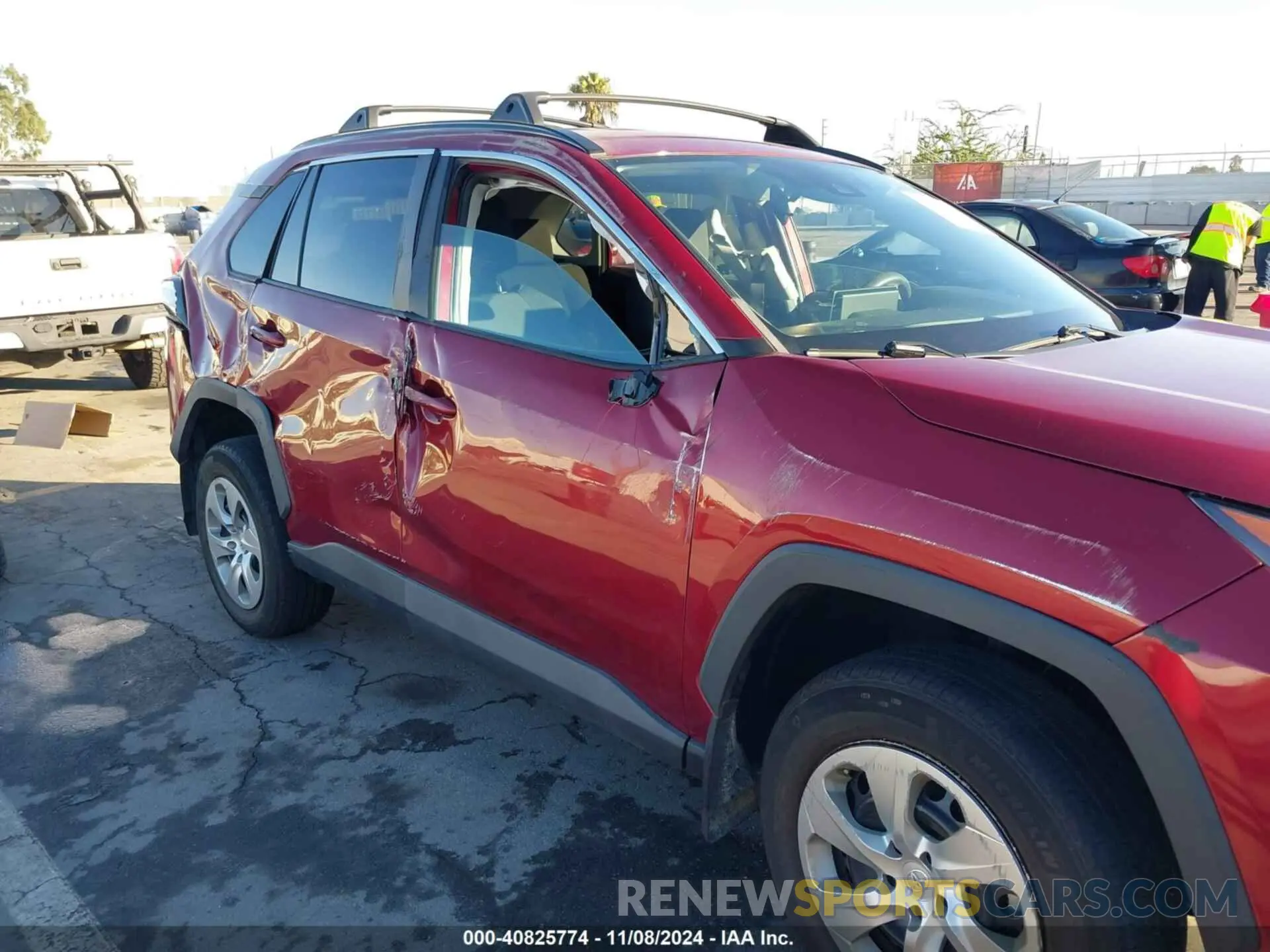 6 Photograph of a damaged car 2T3F1RFV0MW217290 TOYOTA RAV4 2021