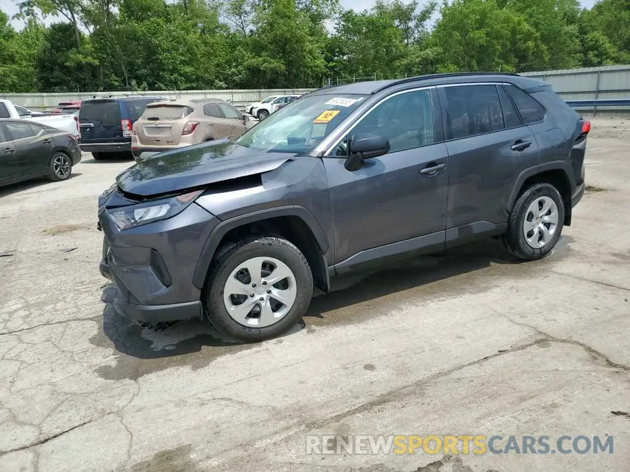 1 Photograph of a damaged car 2T3F1RFV0MW225762 TOYOTA RAV4 2021