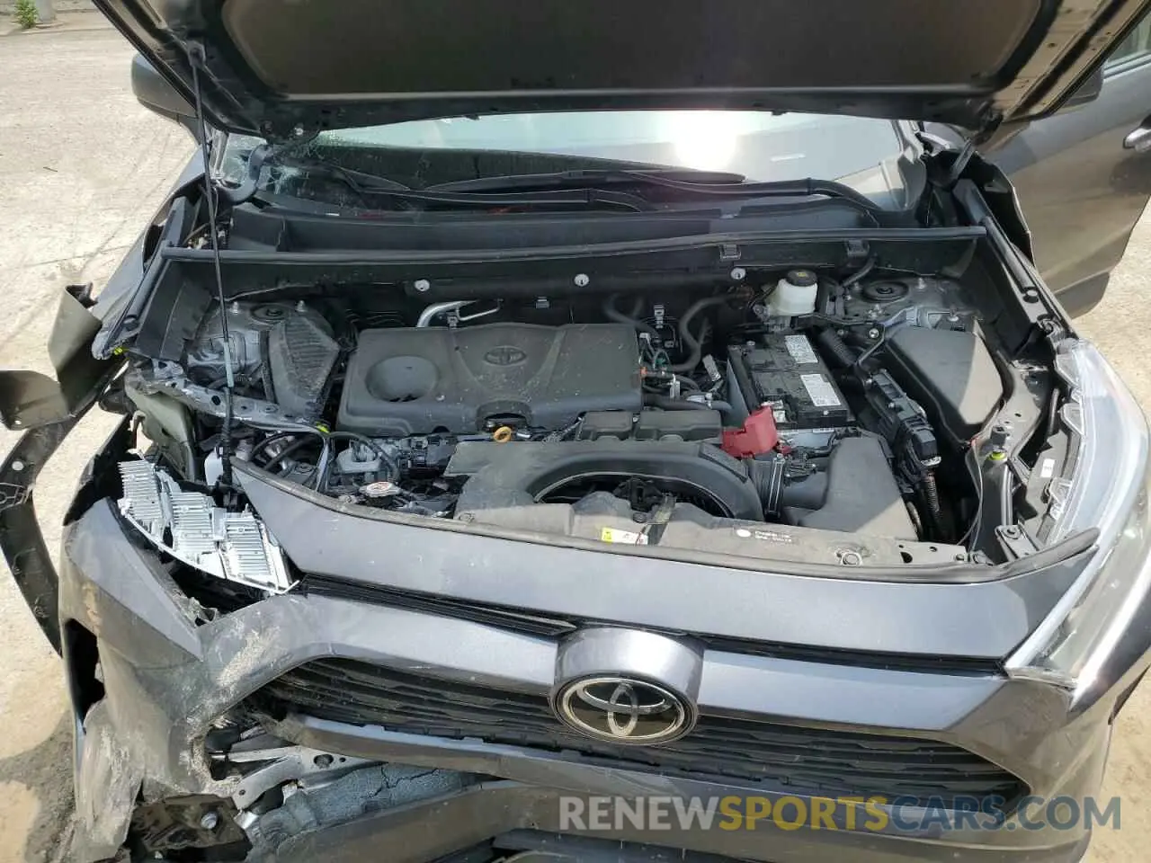 12 Photograph of a damaged car 2T3F1RFV0MW225762 TOYOTA RAV4 2021