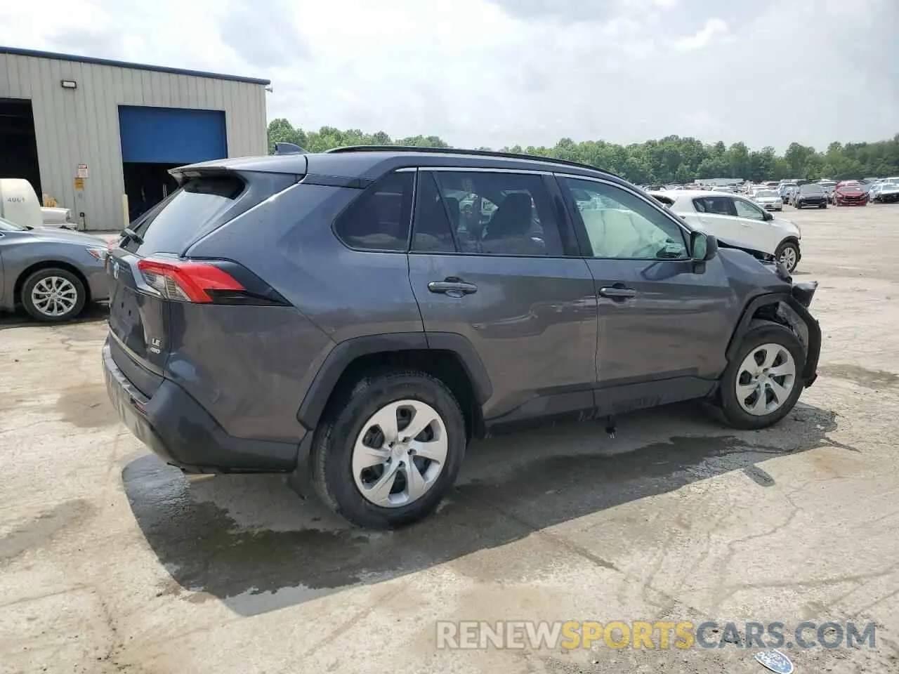 3 Photograph of a damaged car 2T3F1RFV0MW225762 TOYOTA RAV4 2021