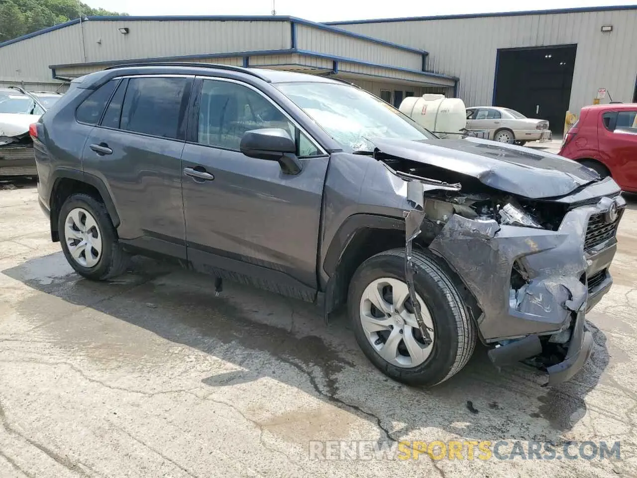 4 Photograph of a damaged car 2T3F1RFV0MW225762 TOYOTA RAV4 2021