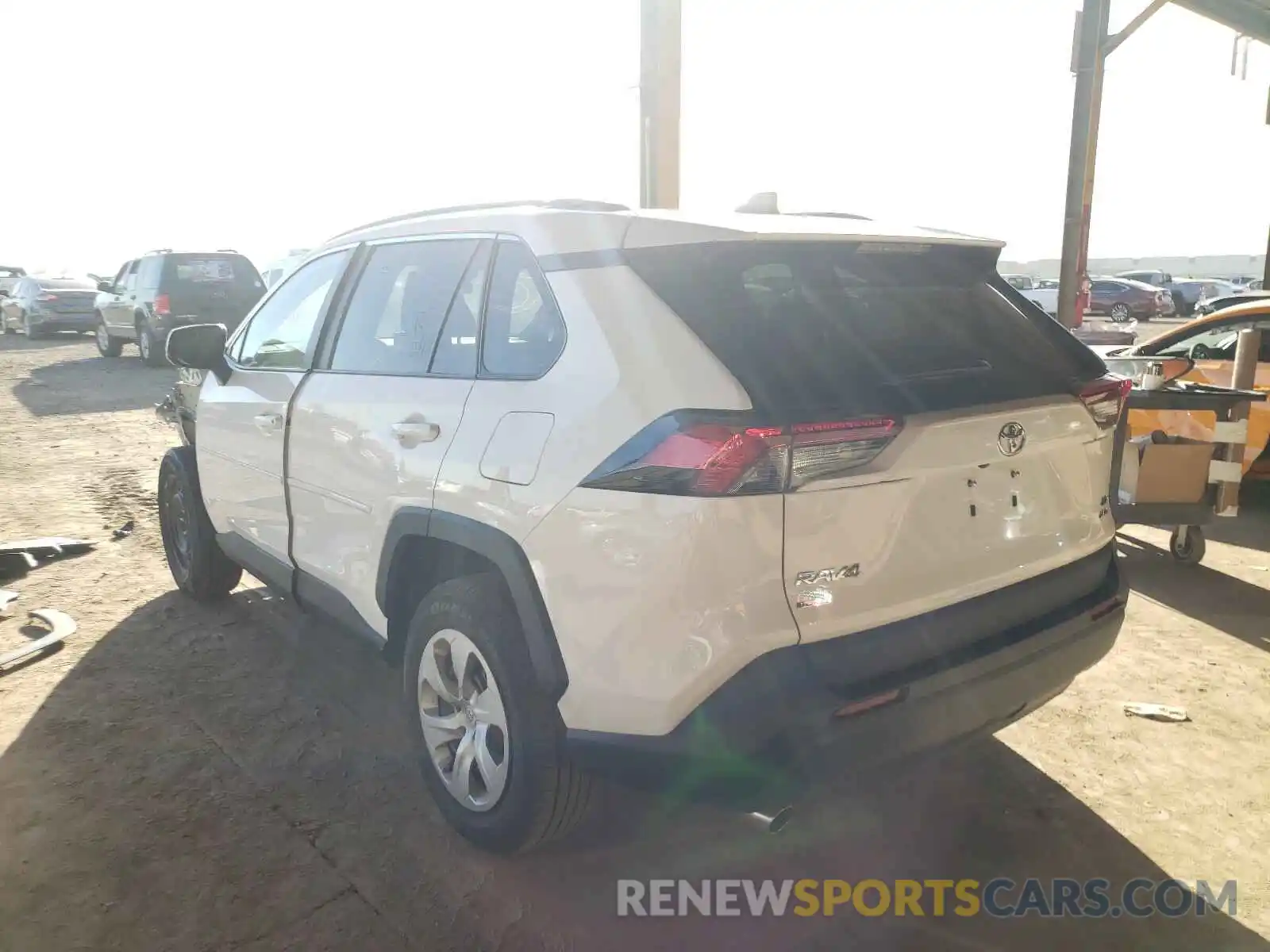 3 Photograph of a damaged car 2T3F1RFV1MC141404 TOYOTA RAV4 2021