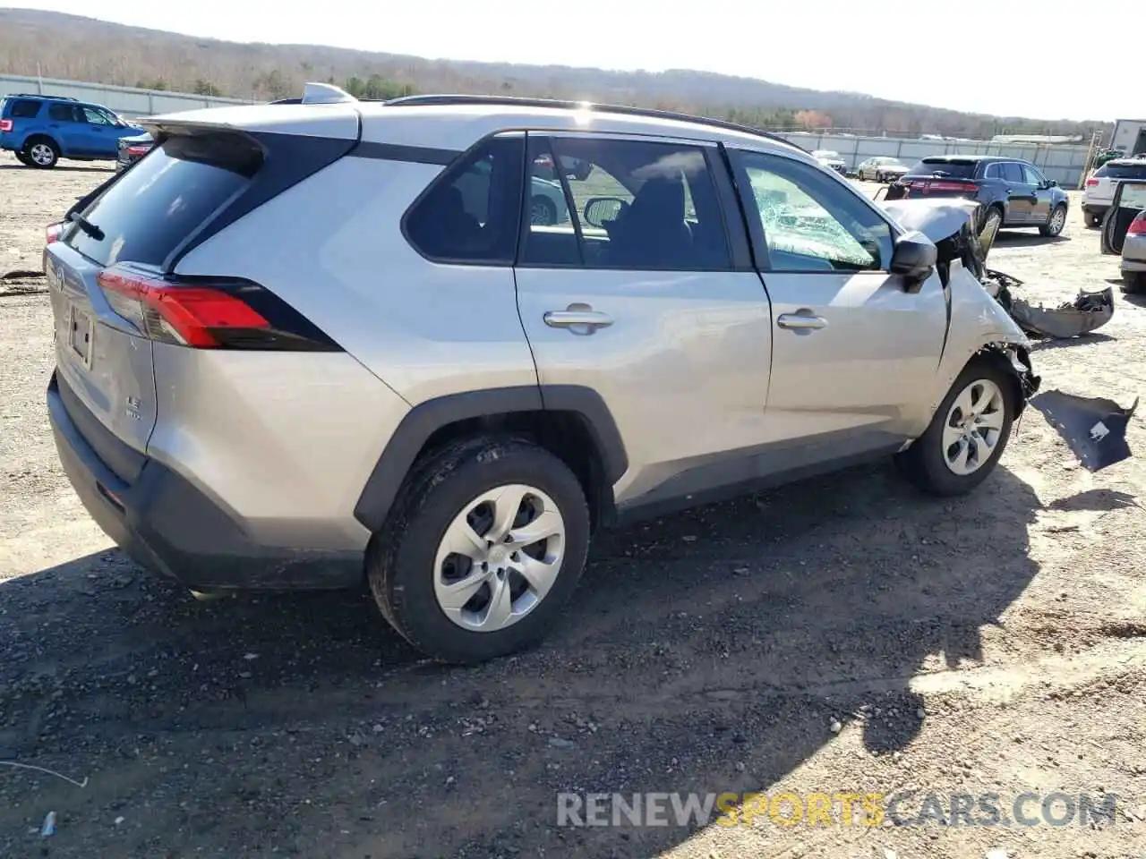 3 Photograph of a damaged car 2T3F1RFV1MC151334 TOYOTA RAV4 2021