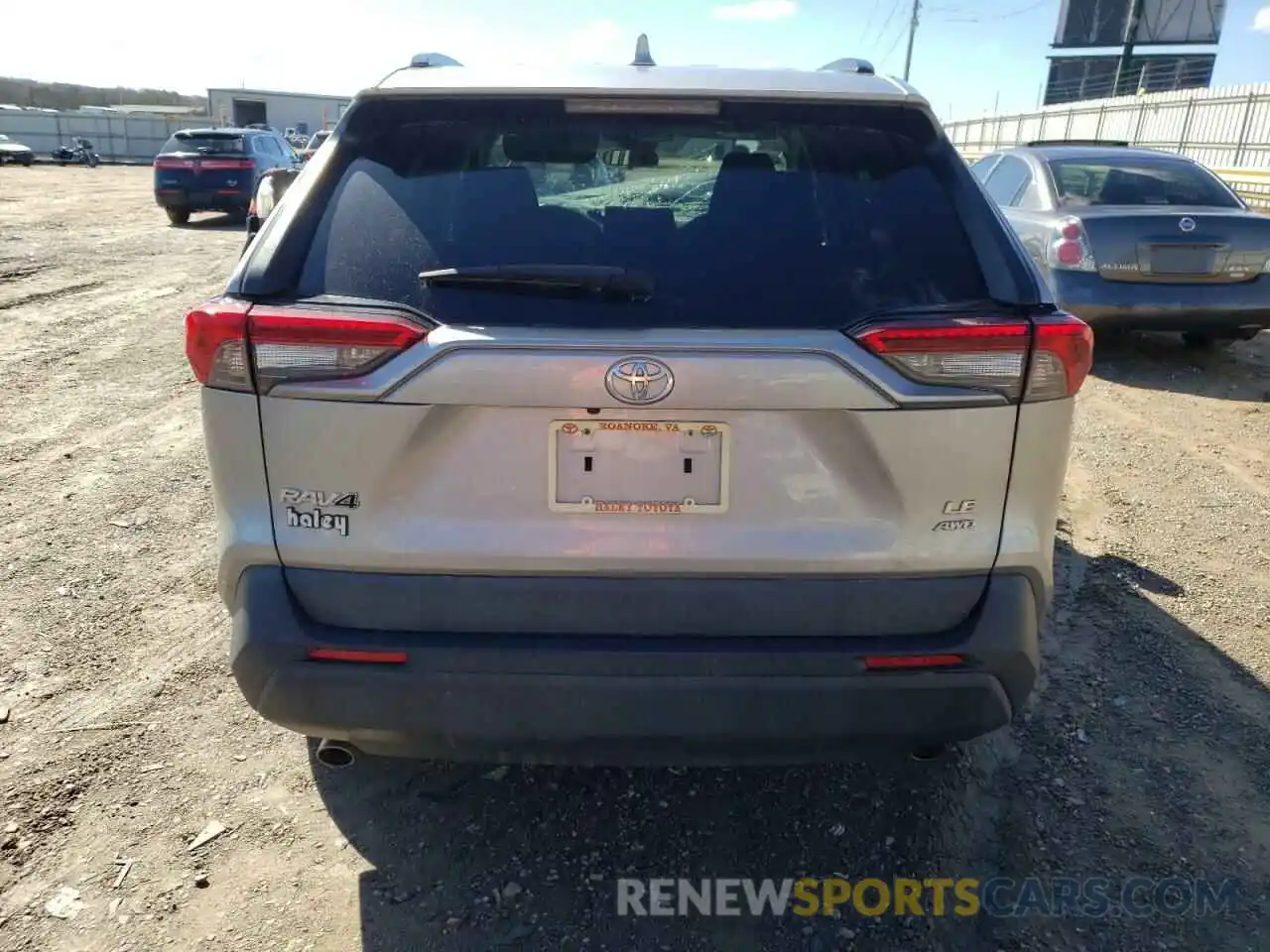 6 Photograph of a damaged car 2T3F1RFV1MC151334 TOYOTA RAV4 2021