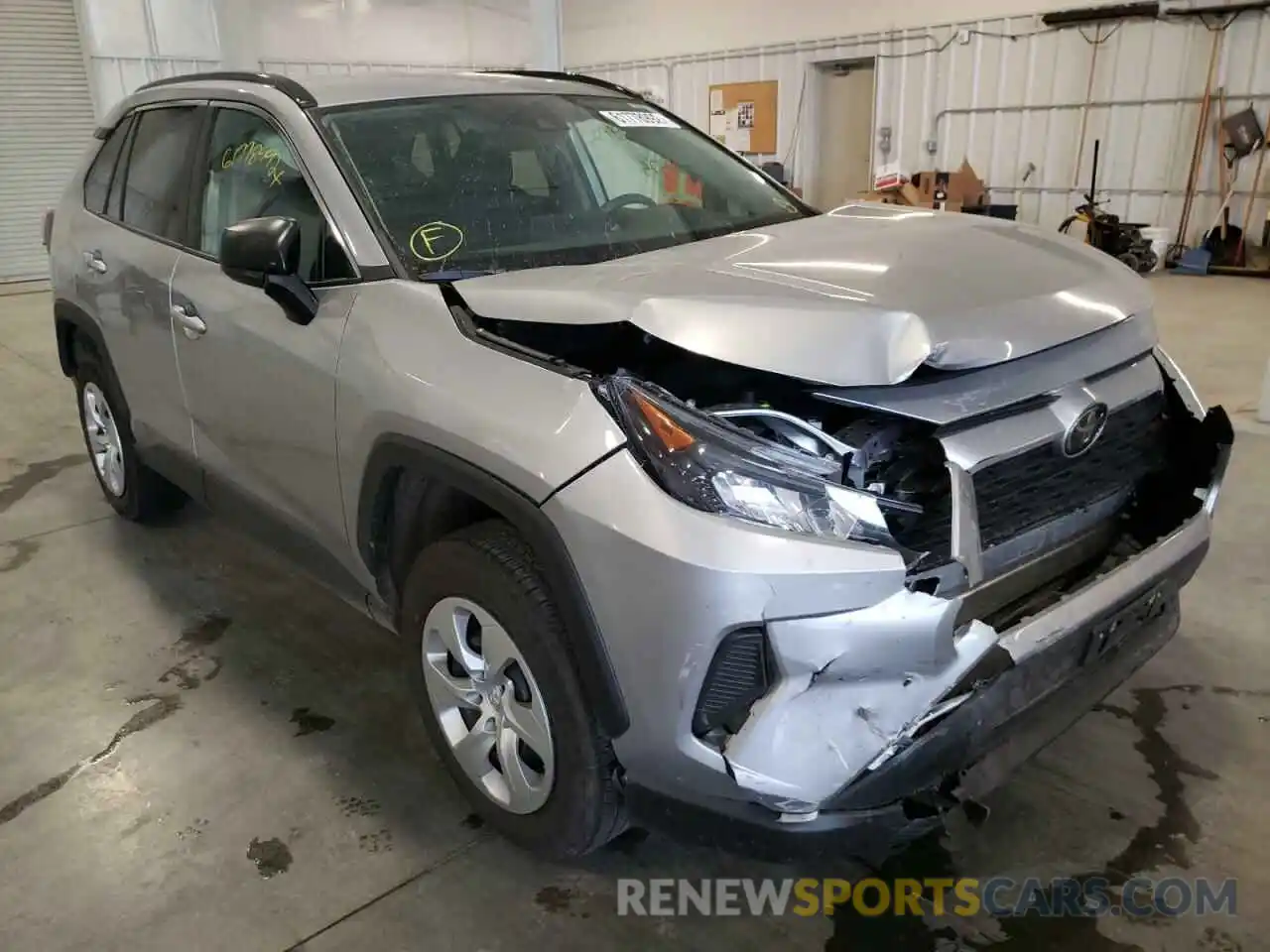 1 Photograph of a damaged car 2T3F1RFV1MC152483 TOYOTA RAV4 2021