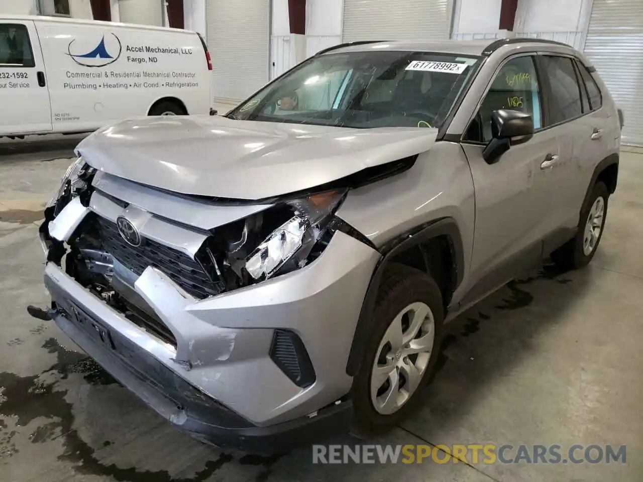 2 Photograph of a damaged car 2T3F1RFV1MC152483 TOYOTA RAV4 2021