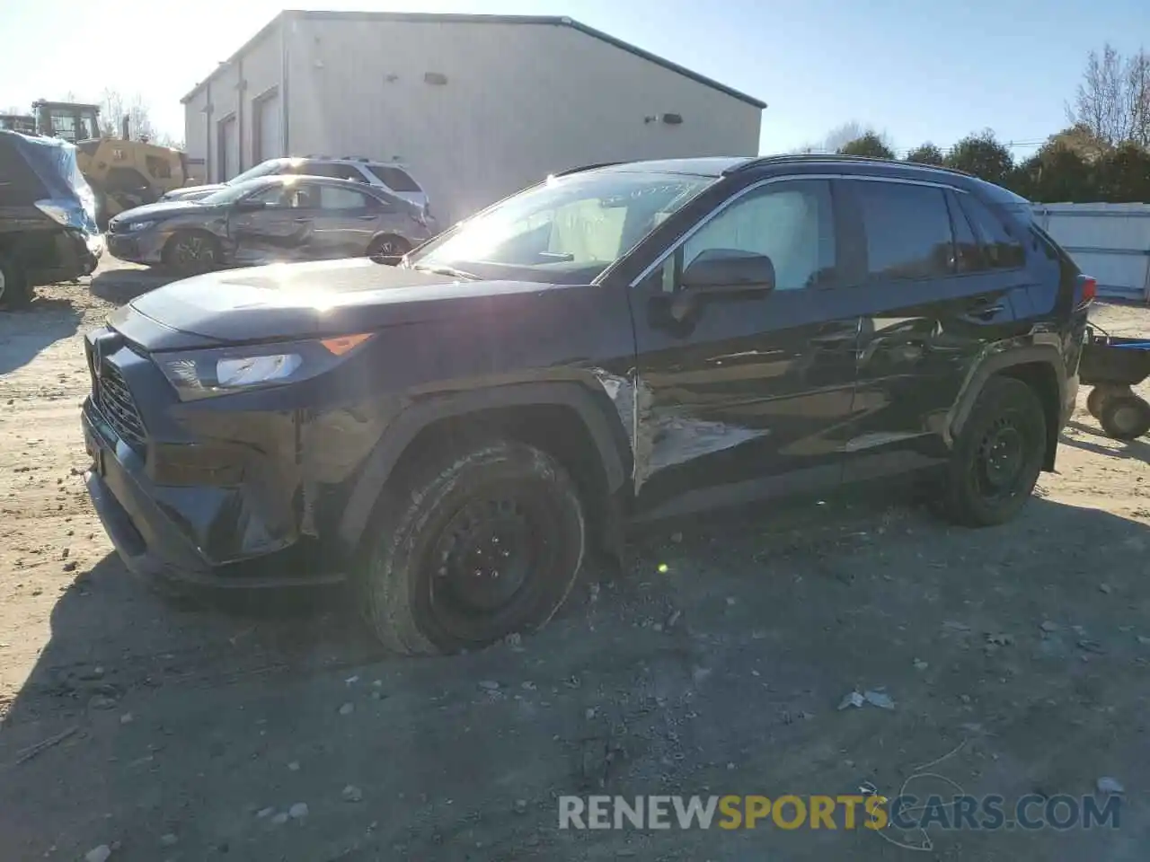 1 Photograph of a damaged car 2T3F1RFV1MC160826 TOYOTA RAV4 2021