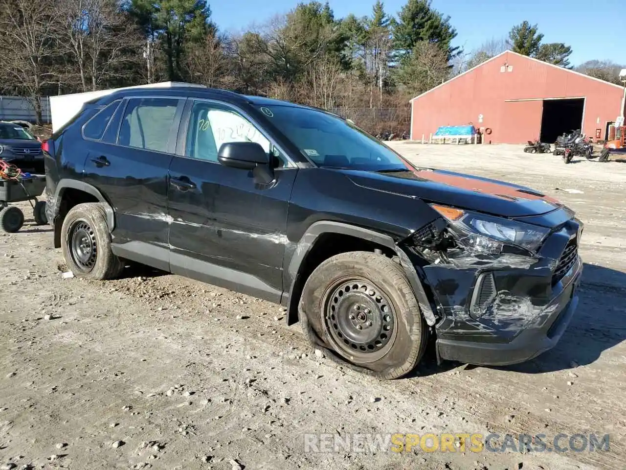 4 Photograph of a damaged car 2T3F1RFV1MC160826 TOYOTA RAV4 2021