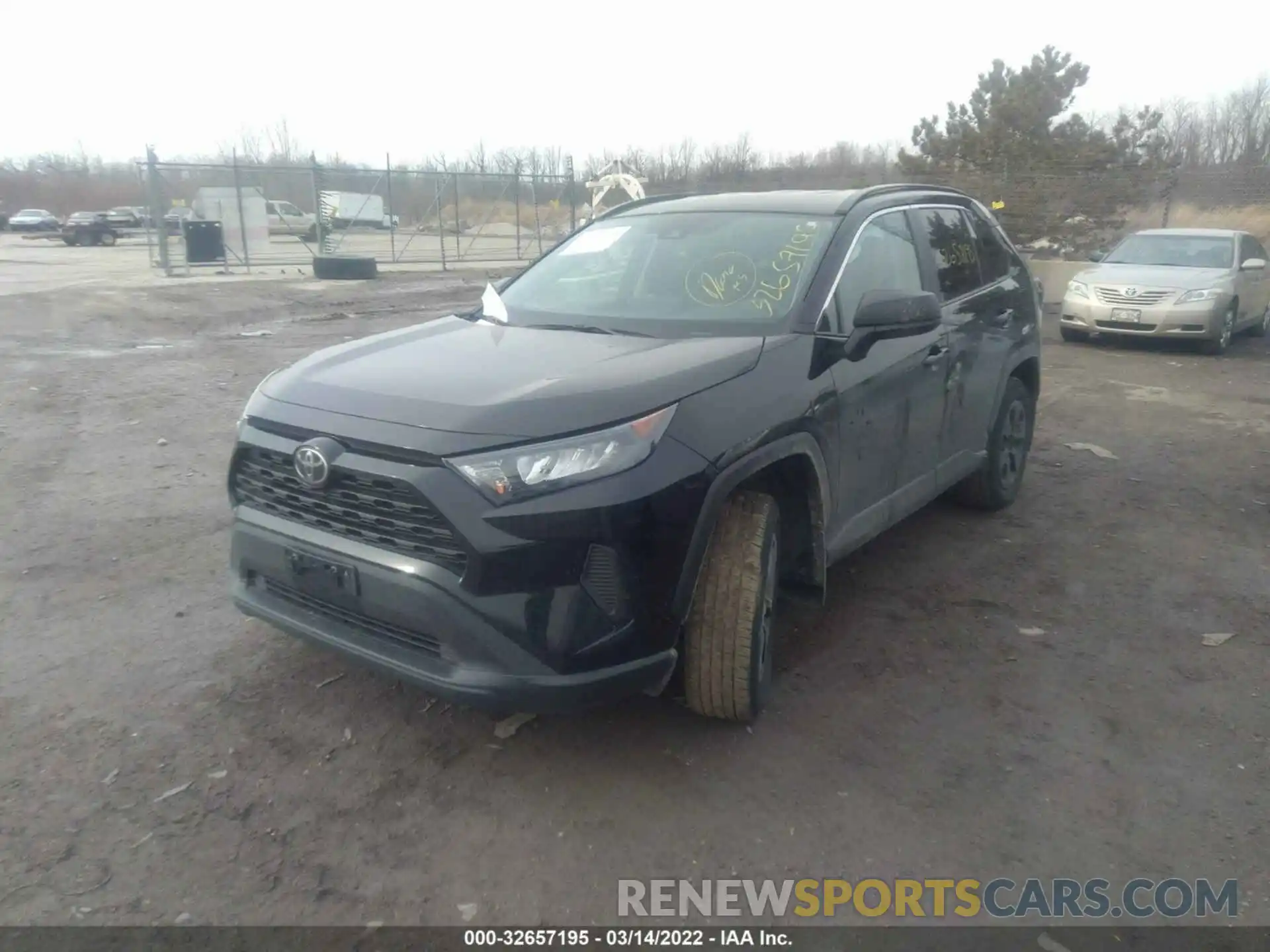 2 Photograph of a damaged car 2T3F1RFV1MC170594 TOYOTA RAV4 2021