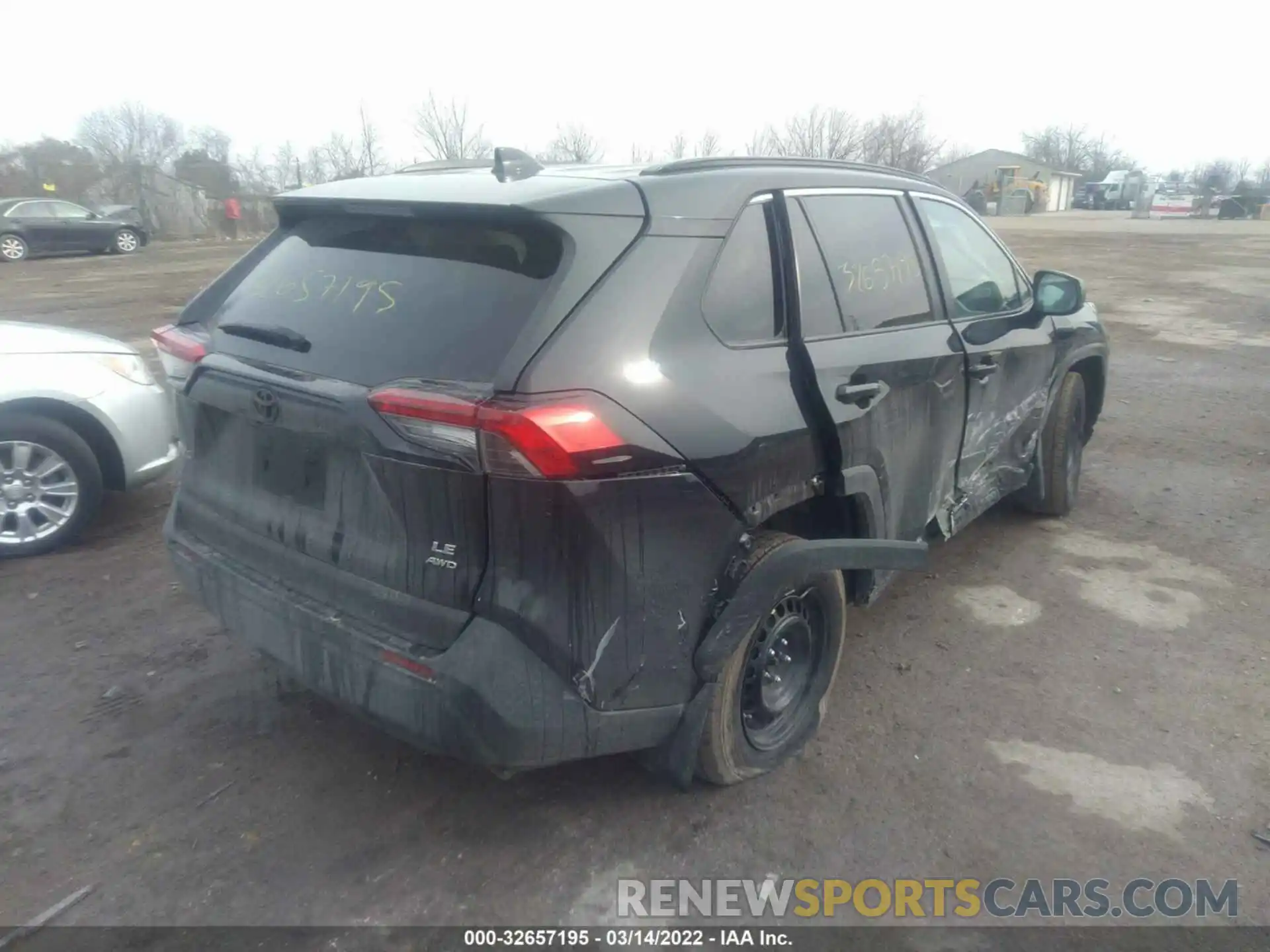 4 Photograph of a damaged car 2T3F1RFV1MC170594 TOYOTA RAV4 2021