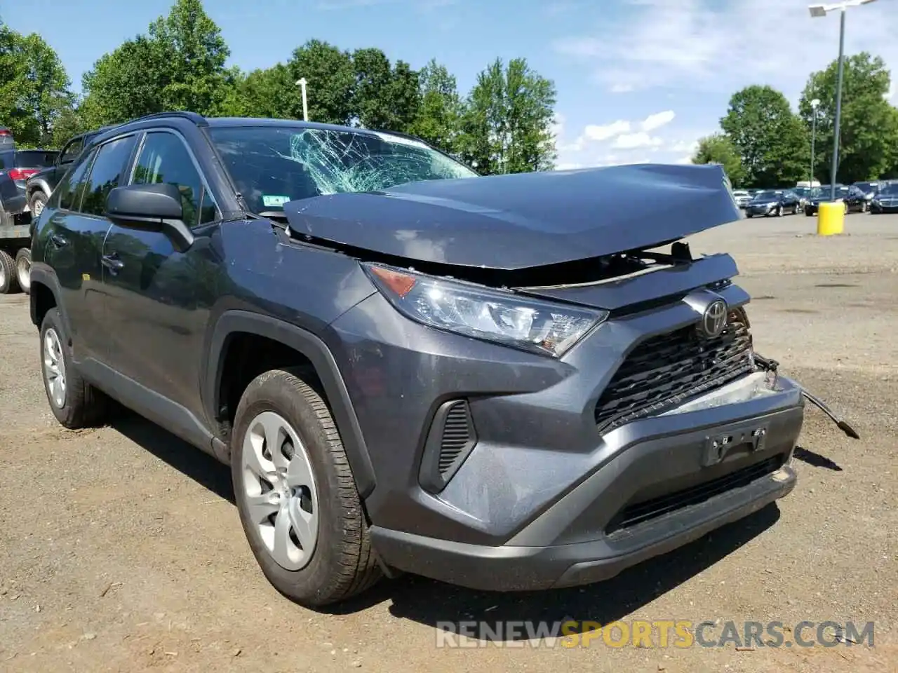 1 Photograph of a damaged car 2T3F1RFV1MC173852 TOYOTA RAV4 2021