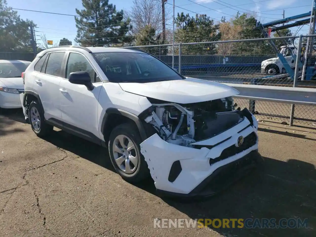 1 Photograph of a damaged car 2T3F1RFV1MC181501 TOYOTA RAV4 2021