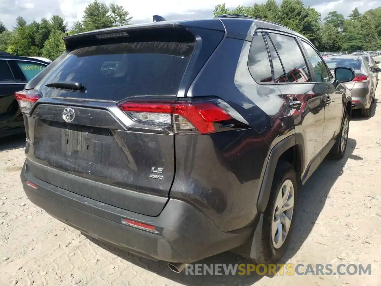 4 Photograph of a damaged car 2T3F1RFV1MC206123 TOYOTA RAV4 2021