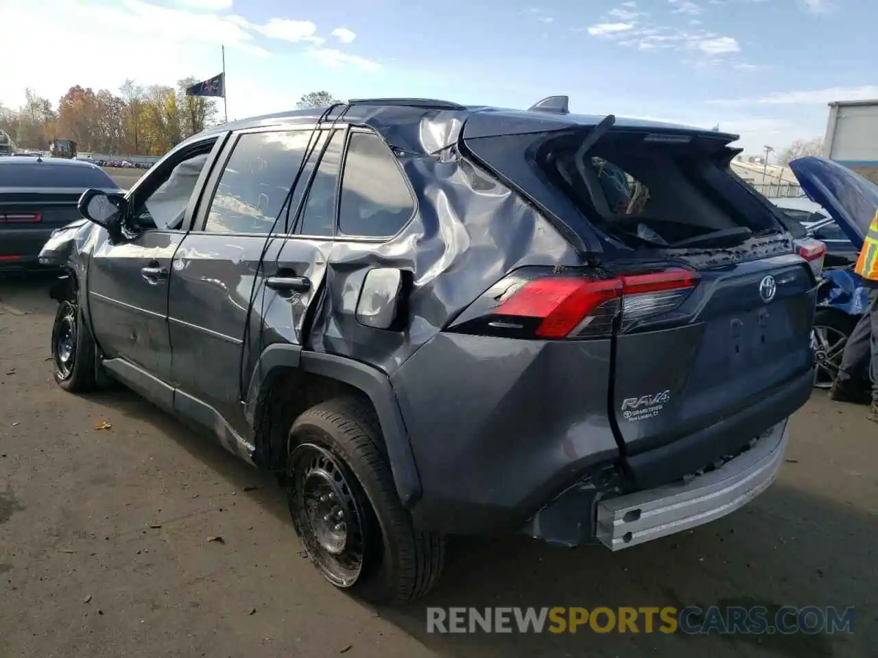 3 Photograph of a damaged car 2T3F1RFV1MC215596 TOYOTA RAV4 2021