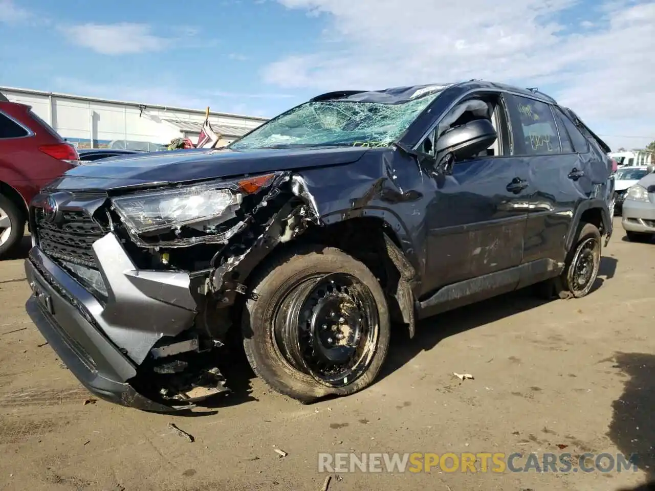 9 Photograph of a damaged car 2T3F1RFV1MC215596 TOYOTA RAV4 2021