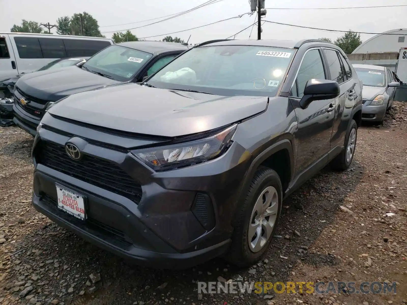 2 Photograph of a damaged car 2T3F1RFV1MC222869 TOYOTA RAV4 2021