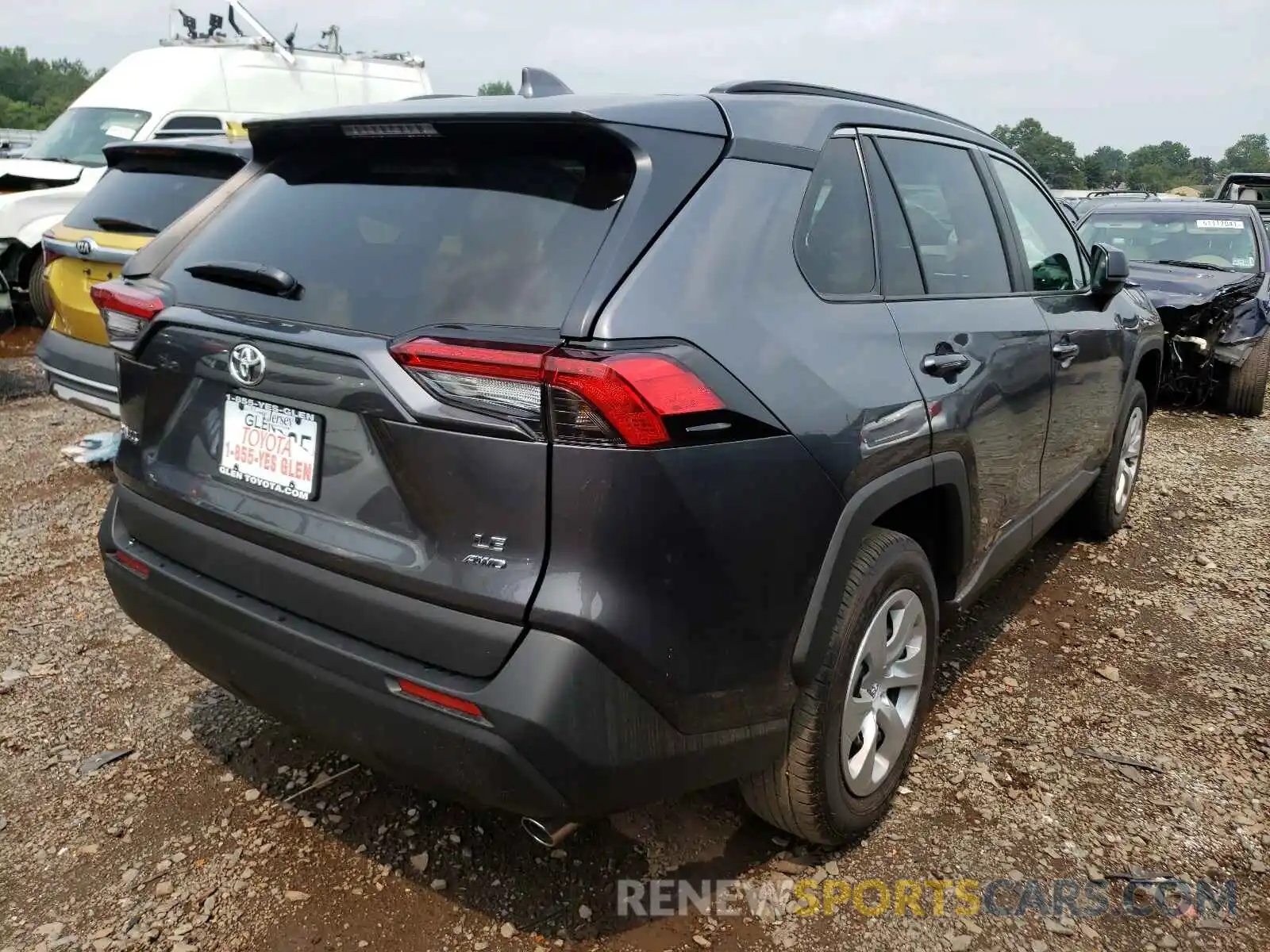 4 Photograph of a damaged car 2T3F1RFV1MC222869 TOYOTA RAV4 2021