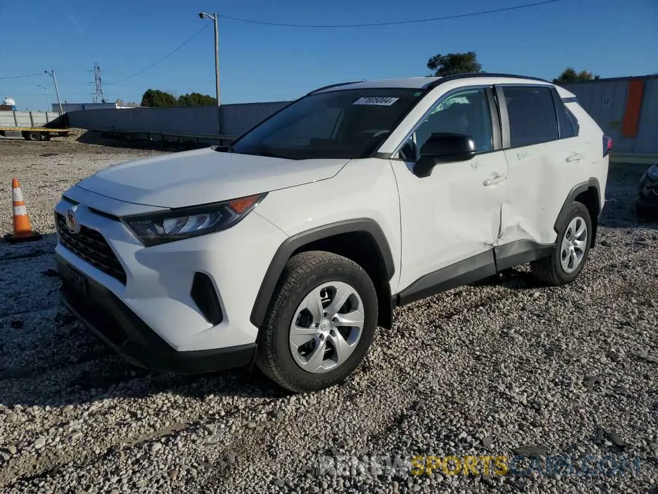 1 Photograph of a damaged car 2T3F1RFV1MC224301 TOYOTA RAV4 2021