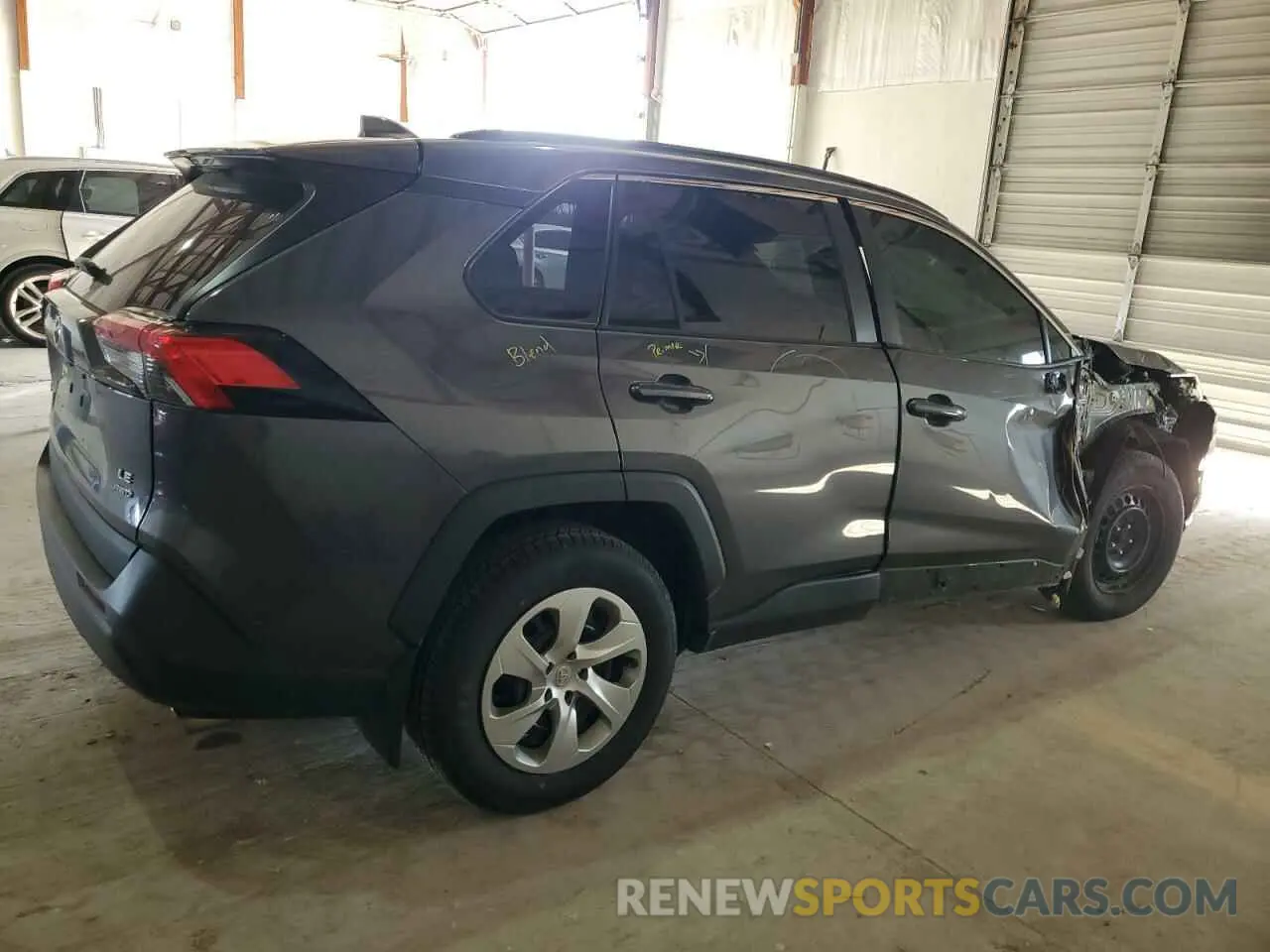 3 Photograph of a damaged car 2T3F1RFV1MC227151 TOYOTA RAV4 2021