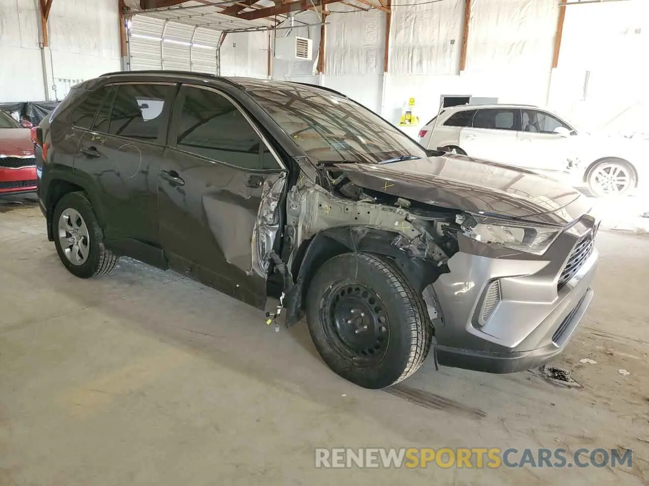 4 Photograph of a damaged car 2T3F1RFV1MC227151 TOYOTA RAV4 2021