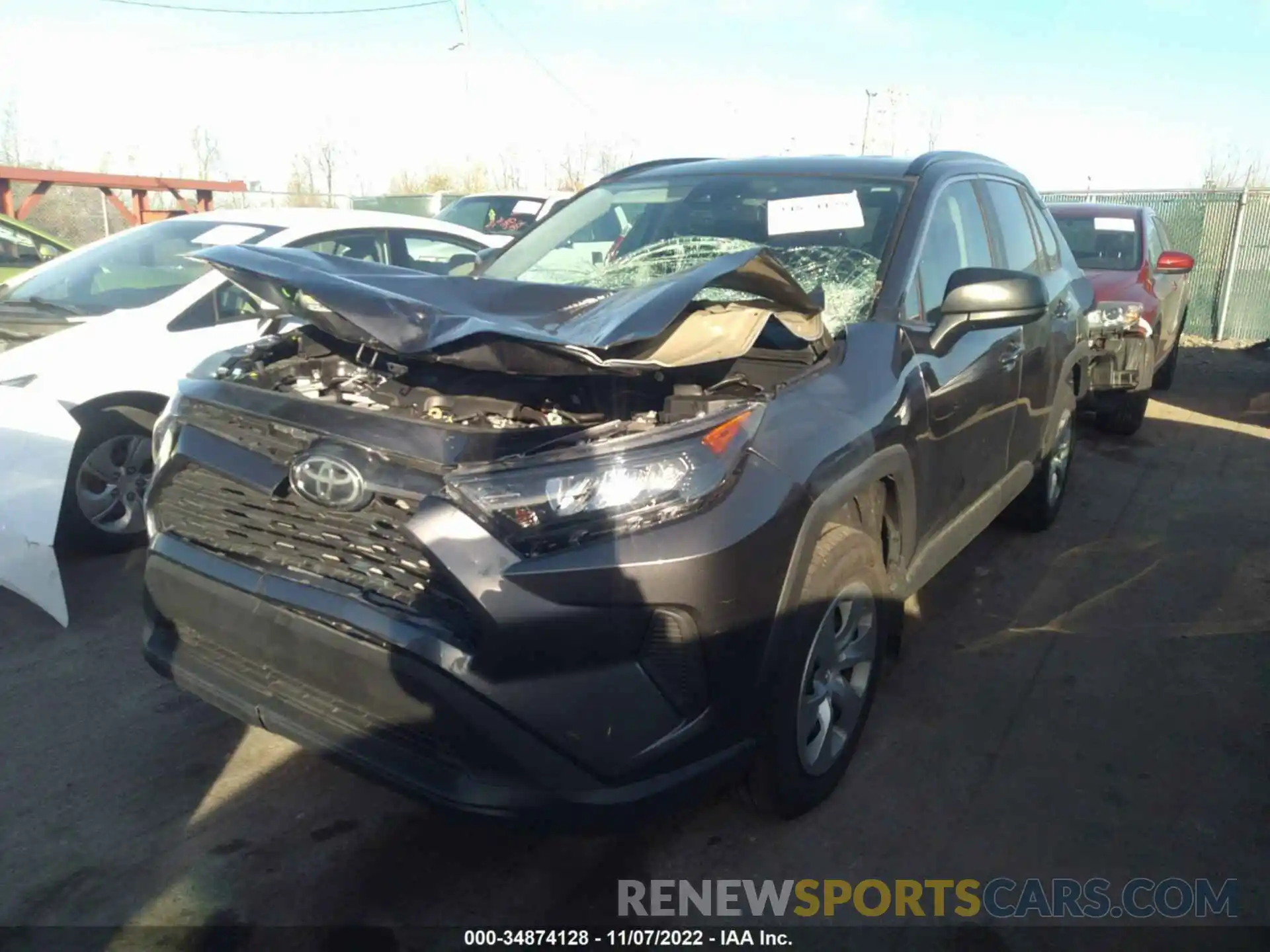 6 Photograph of a damaged car 2T3F1RFV1MC228395 TOYOTA RAV4 2021