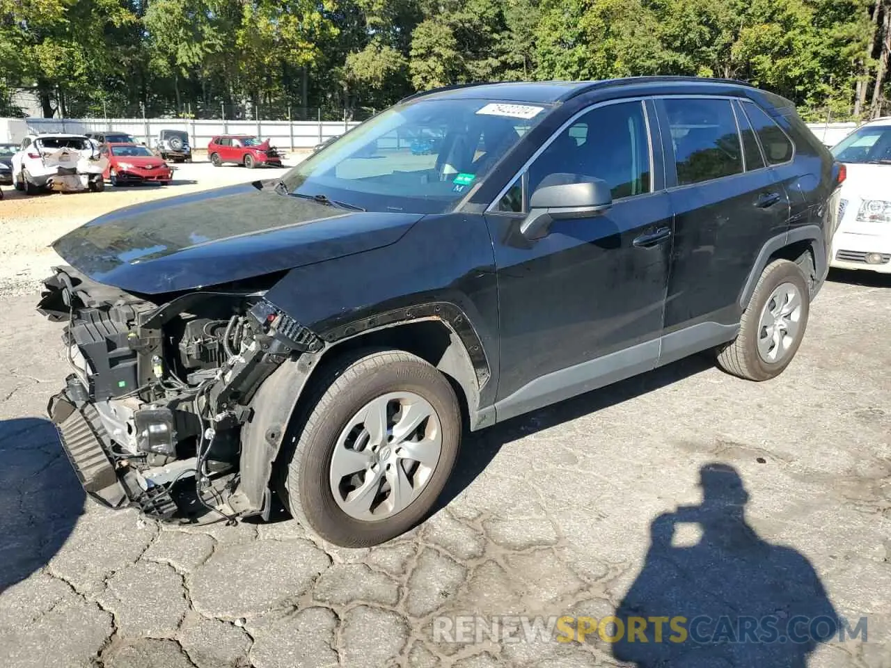 1 Photograph of a damaged car 2T3F1RFV1MC233516 TOYOTA RAV4 2021