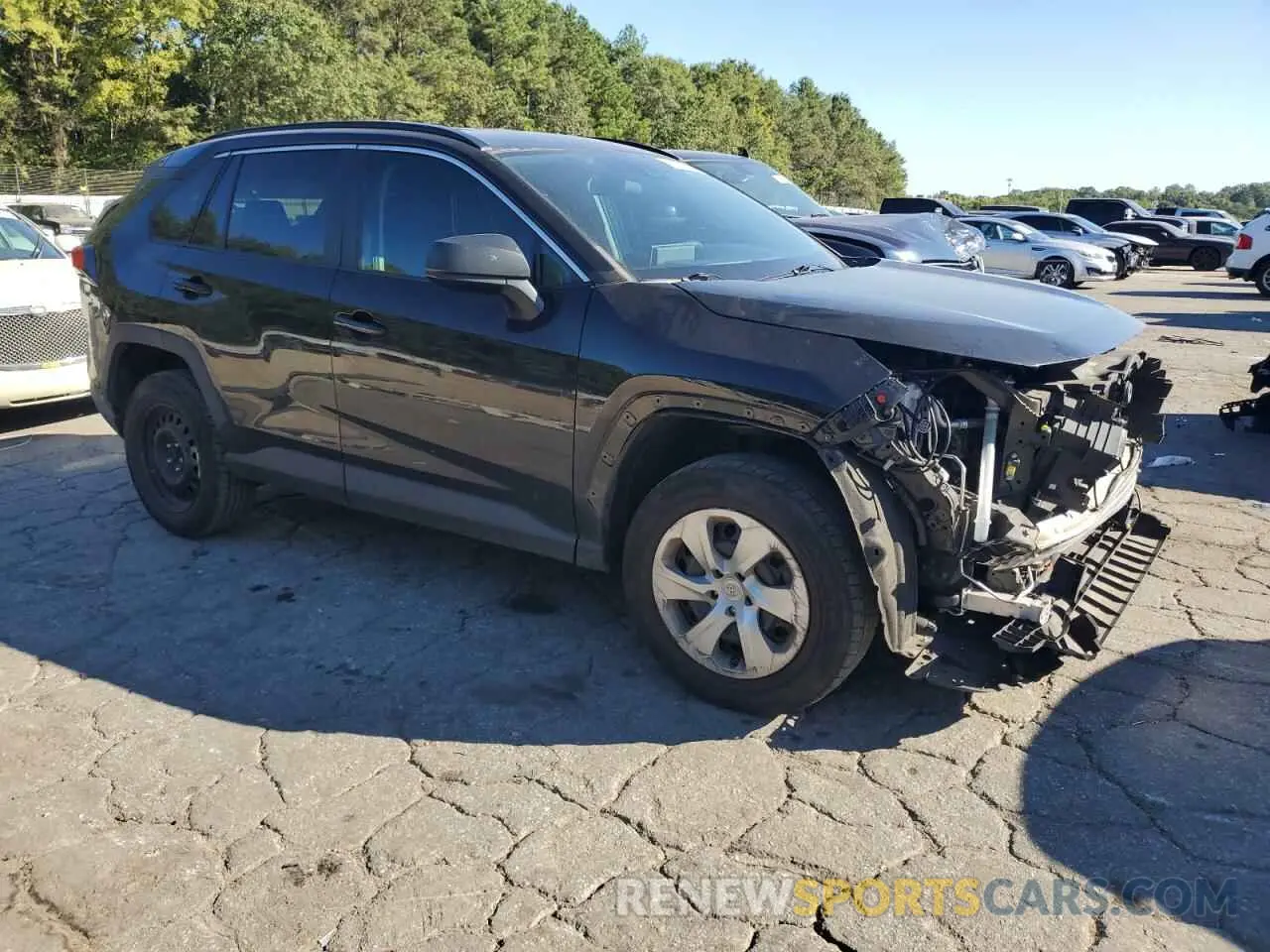 4 Photograph of a damaged car 2T3F1RFV1MC233516 TOYOTA RAV4 2021