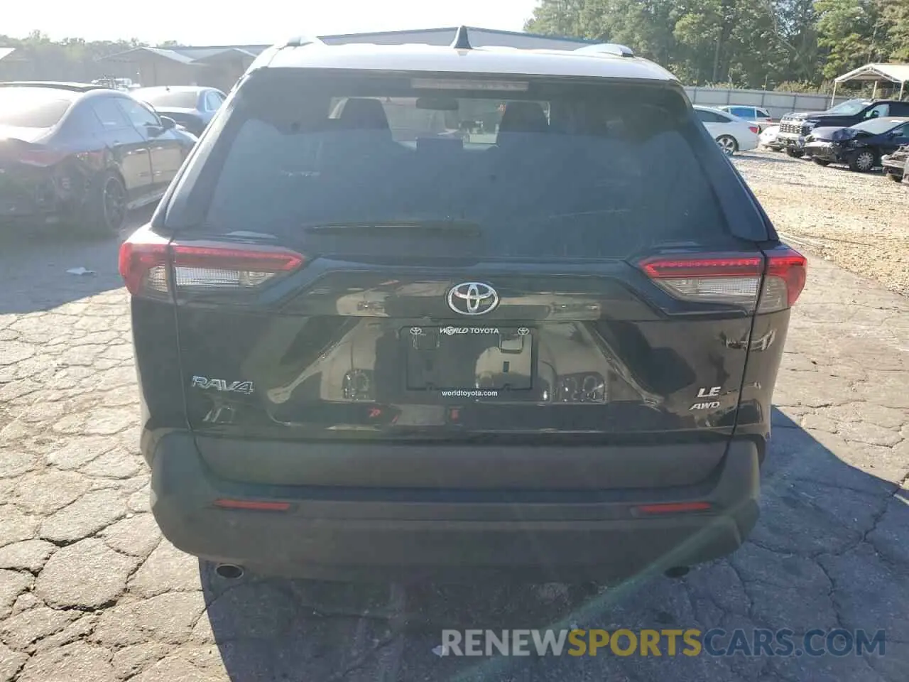 6 Photograph of a damaged car 2T3F1RFV1MC233516 TOYOTA RAV4 2021