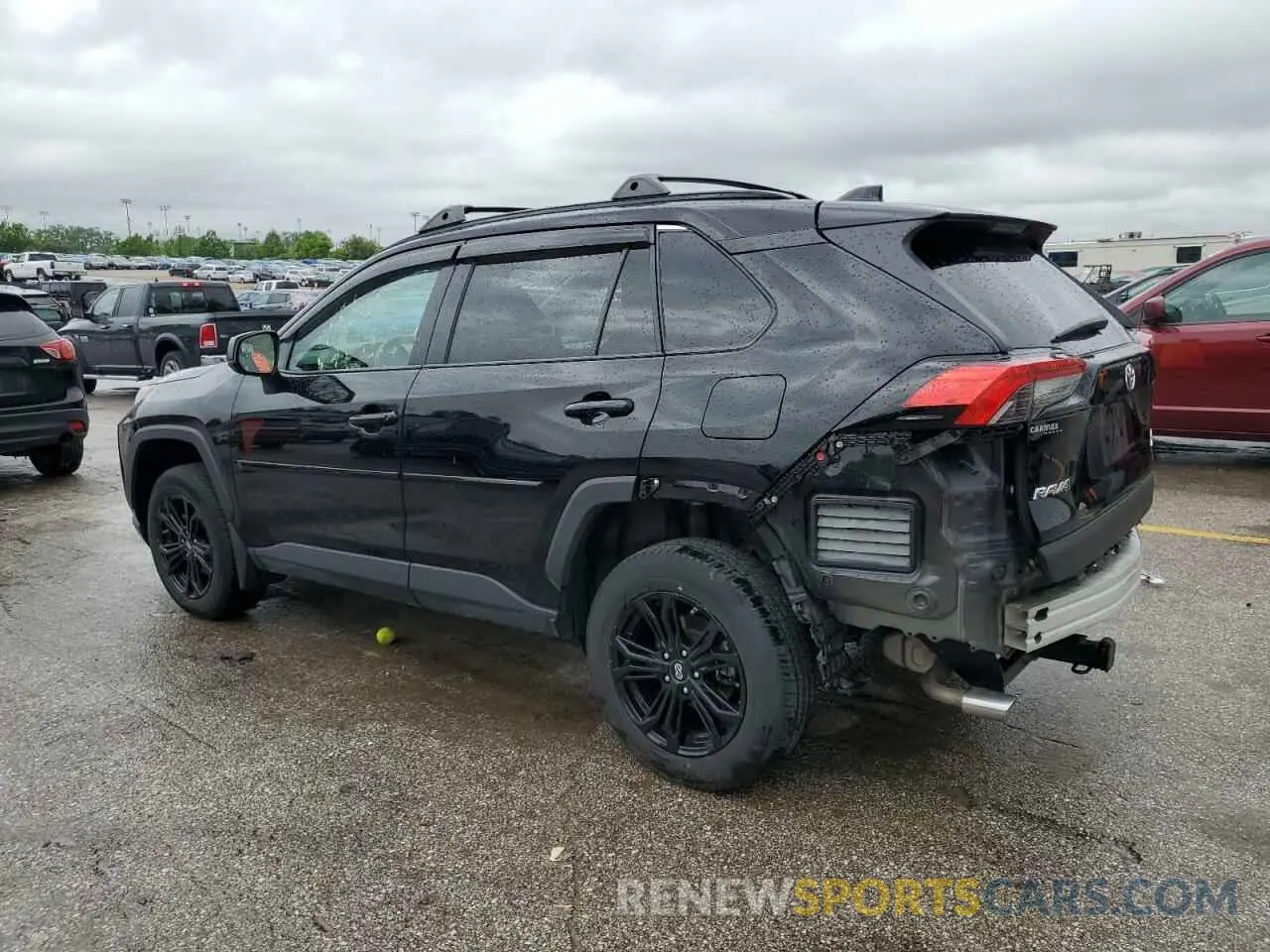 2 Photograph of a damaged car 2T3F1RFV1MC248727 TOYOTA RAV4 2021