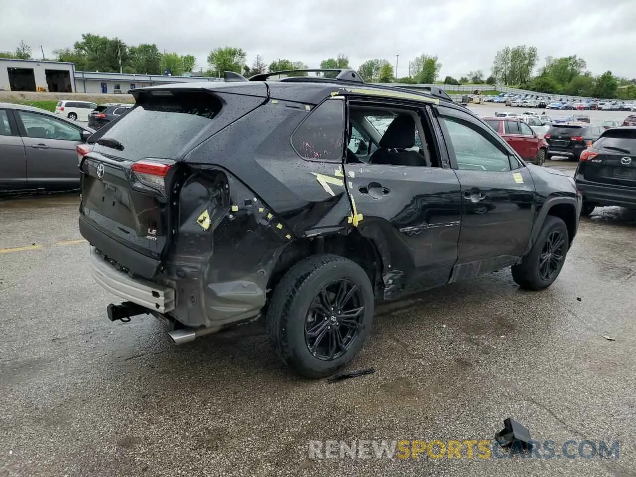3 Photograph of a damaged car 2T3F1RFV1MC248727 TOYOTA RAV4 2021