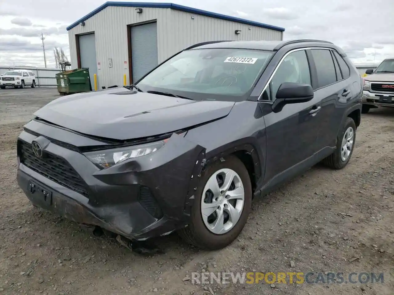 2 Photograph of a damaged car 2T3F1RFV1MC253121 TOYOTA RAV4 2021