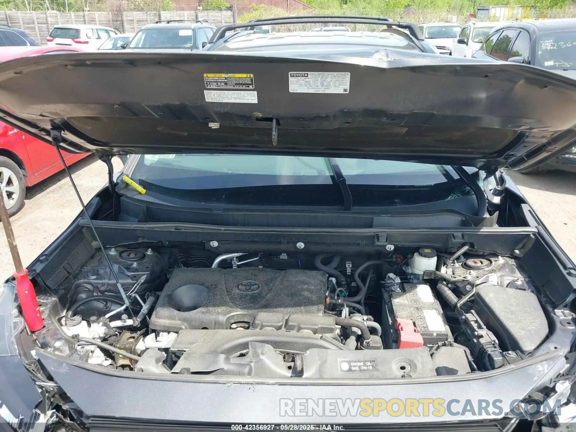 10 Photograph of a damaged car 2T3F1RFV1MW145404 TOYOTA RAV4 2021