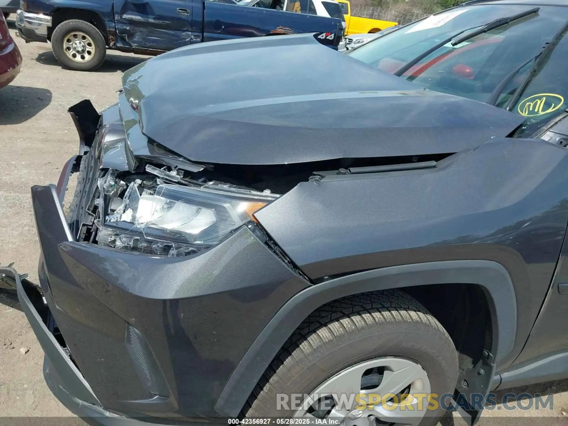 17 Photograph of a damaged car 2T3F1RFV1MW145404 TOYOTA RAV4 2021