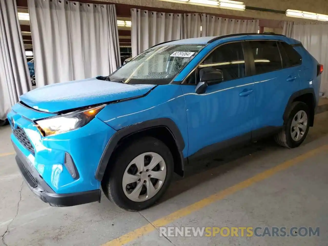 1 Photograph of a damaged car 2T3F1RFV1MW176295 TOYOTA RAV4 2021