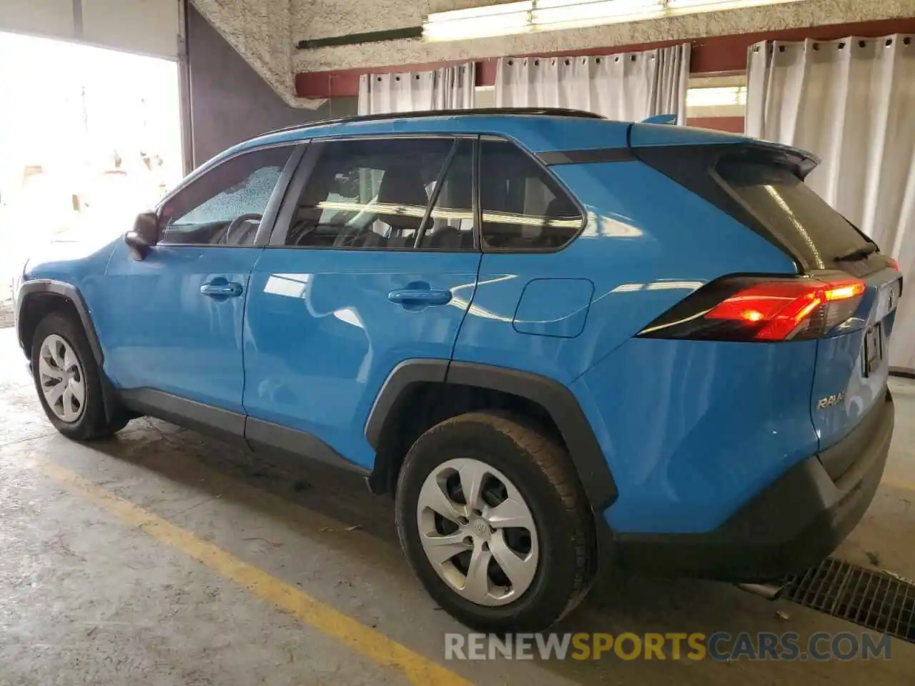 2 Photograph of a damaged car 2T3F1RFV1MW176295 TOYOTA RAV4 2021