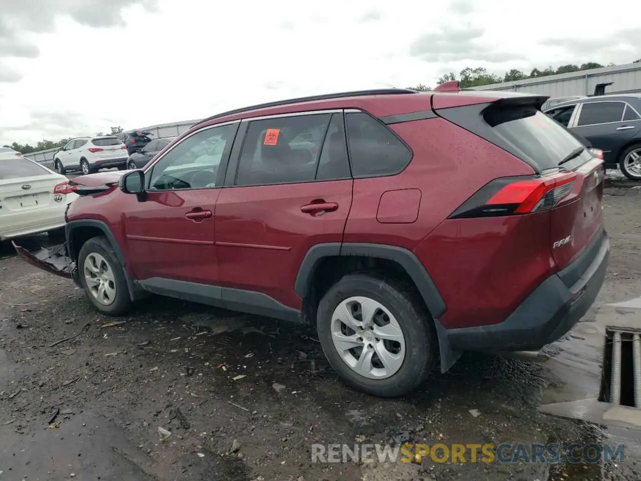 2 Photograph of a damaged car 2T3F1RFV1MW187541 TOYOTA RAV4 2021