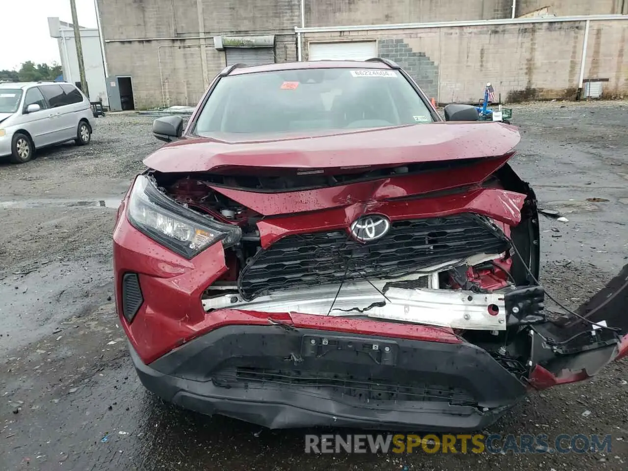 5 Photograph of a damaged car 2T3F1RFV1MW187541 TOYOTA RAV4 2021