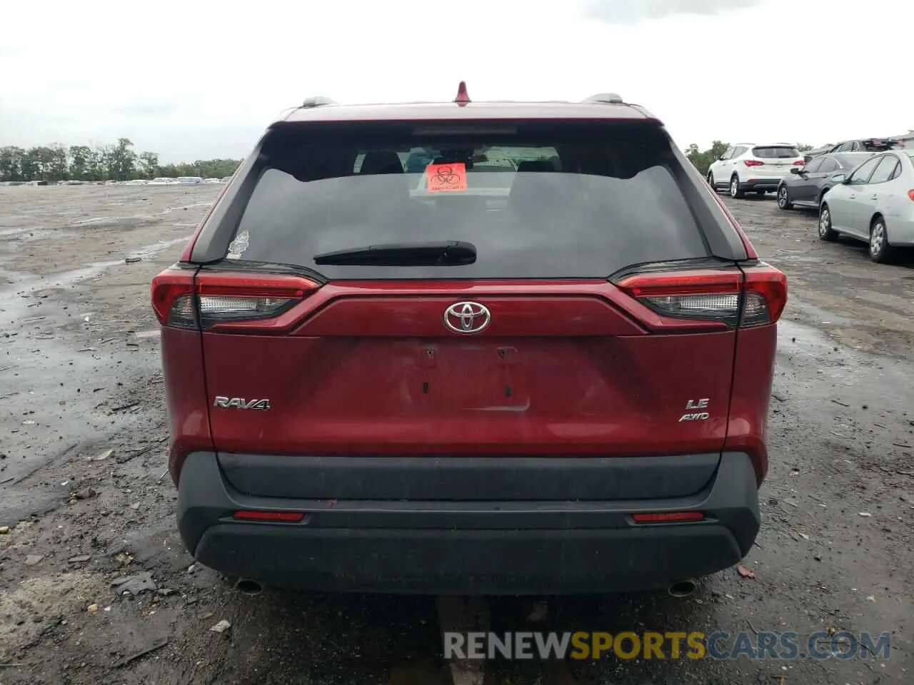 6 Photograph of a damaged car 2T3F1RFV1MW187541 TOYOTA RAV4 2021