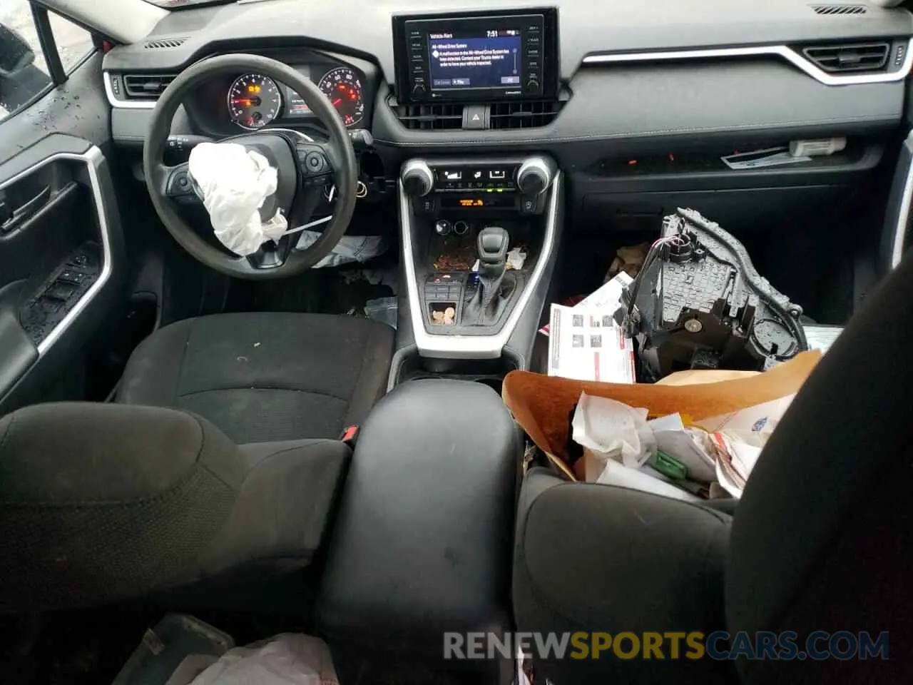 8 Photograph of a damaged car 2T3F1RFV1MW187541 TOYOTA RAV4 2021