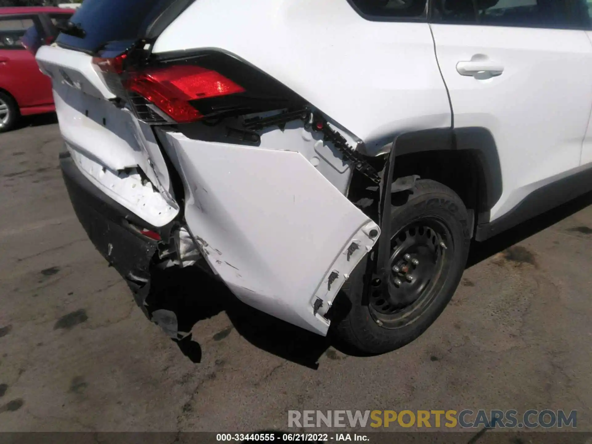 6 Photograph of a damaged car 2T3F1RFV1MW193842 TOYOTA RAV4 2021