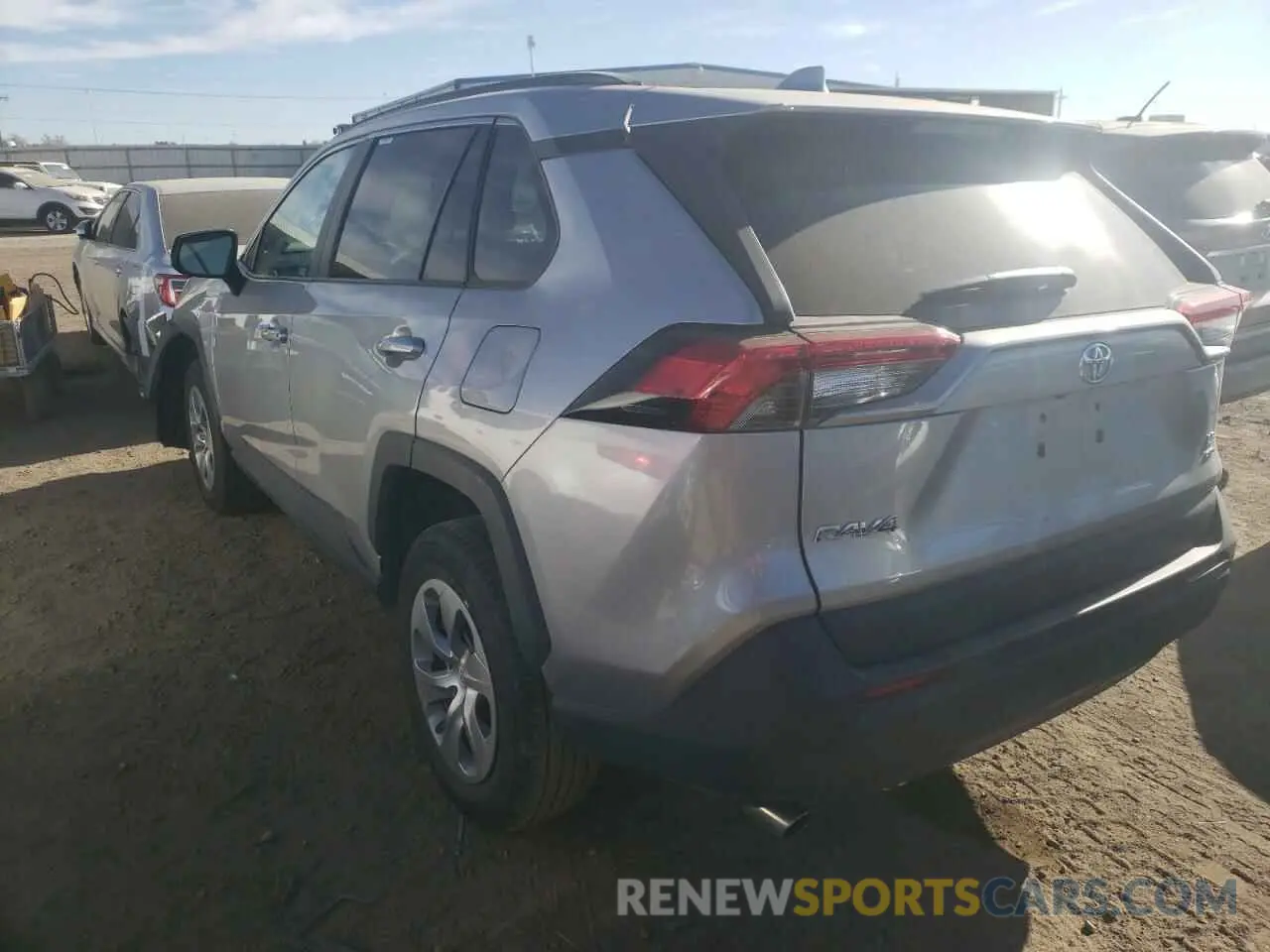 3 Photograph of a damaged car 2T3F1RFV1MW194201 TOYOTA RAV4 2021