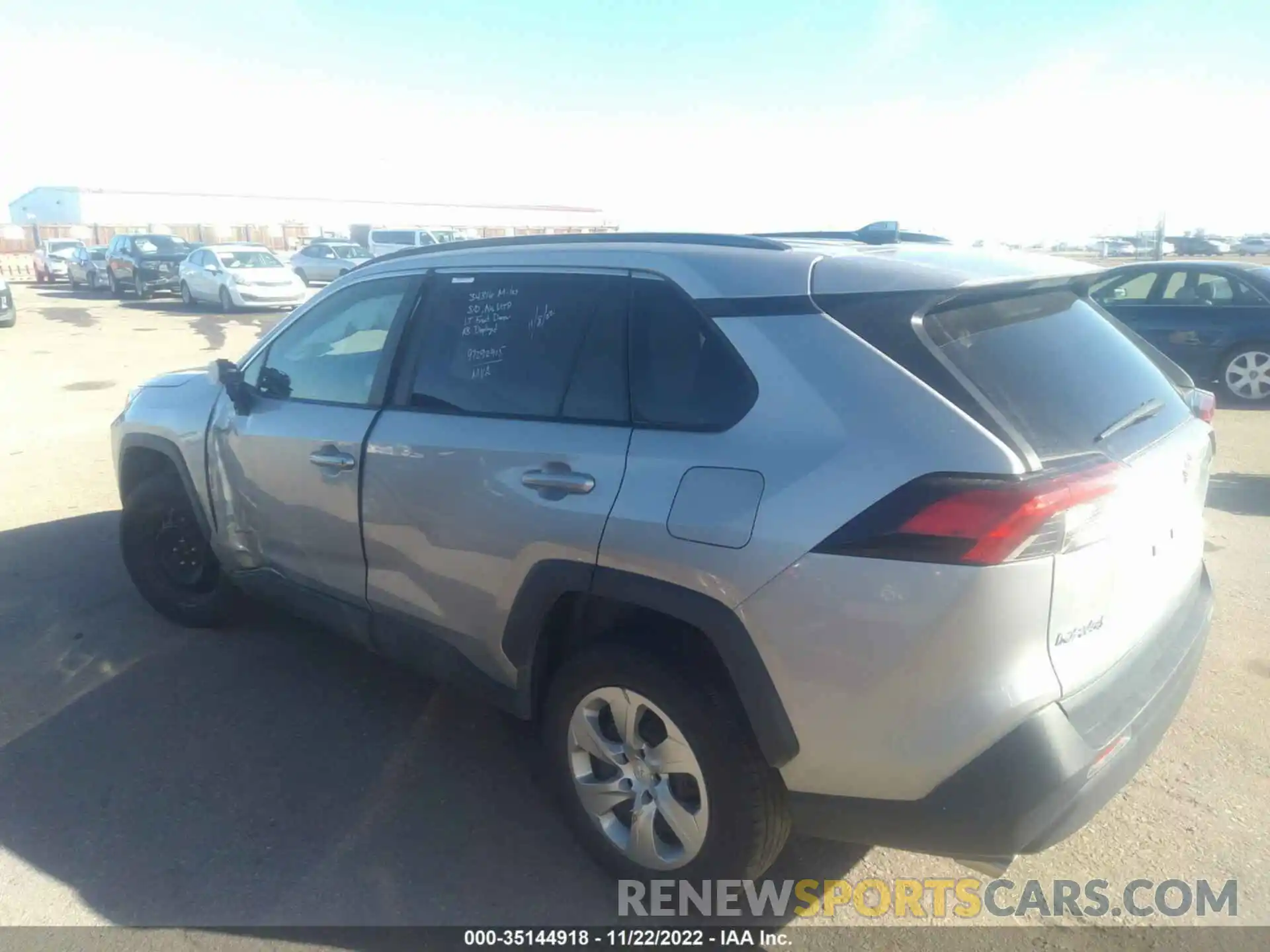 3 Photograph of a damaged car 2T3F1RFV1MW204497 TOYOTA RAV4 2021