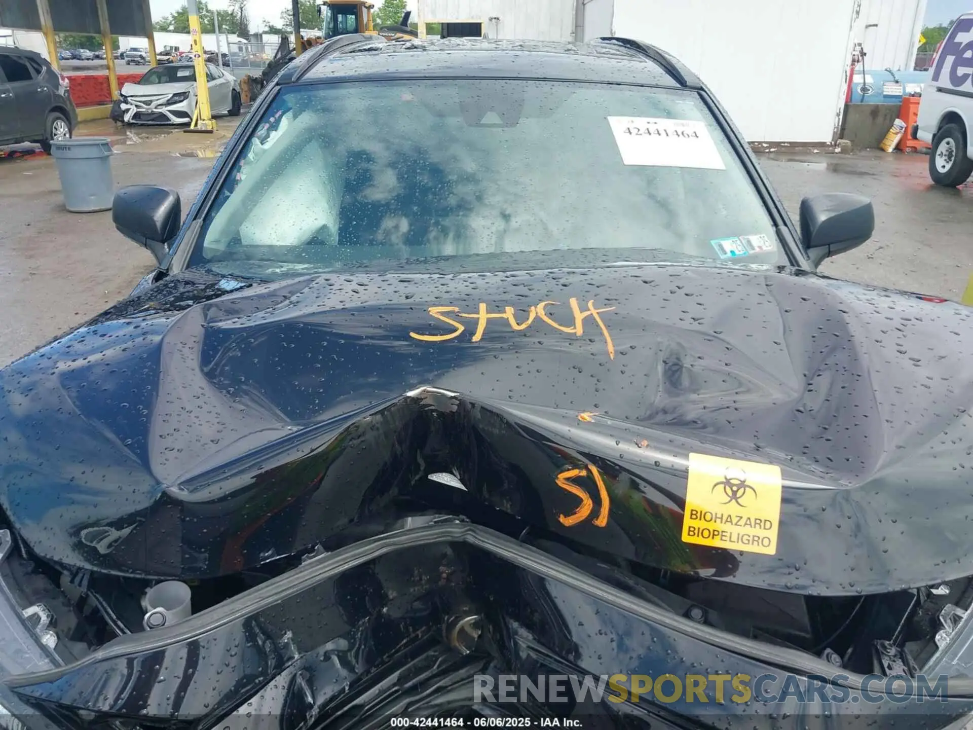 10 Photograph of a damaged car 2T3F1RFV2MC152430 TOYOTA RAV4 2021