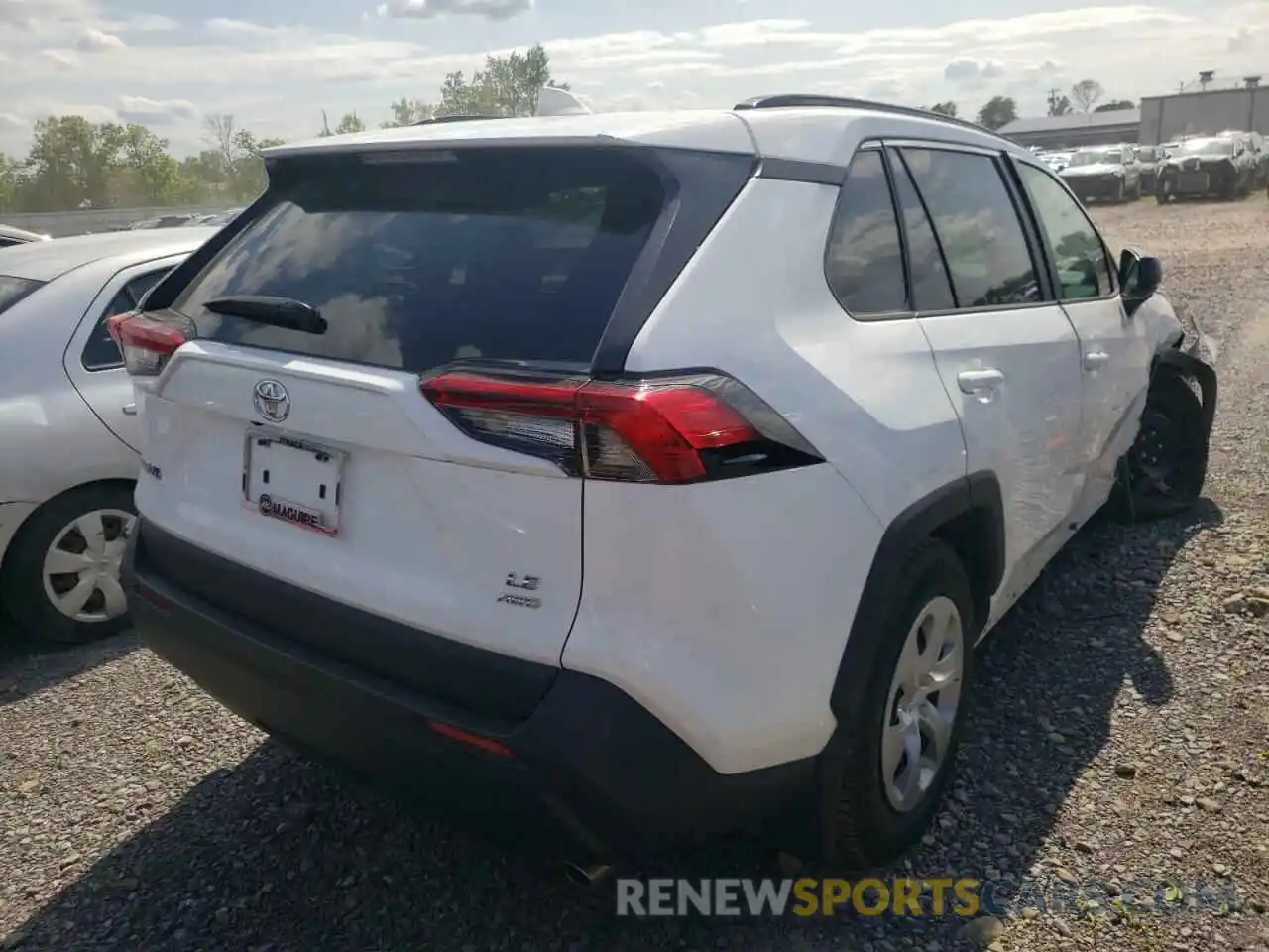 4 Photograph of a damaged car 2T3F1RFV2MC170409 TOYOTA RAV4 2021