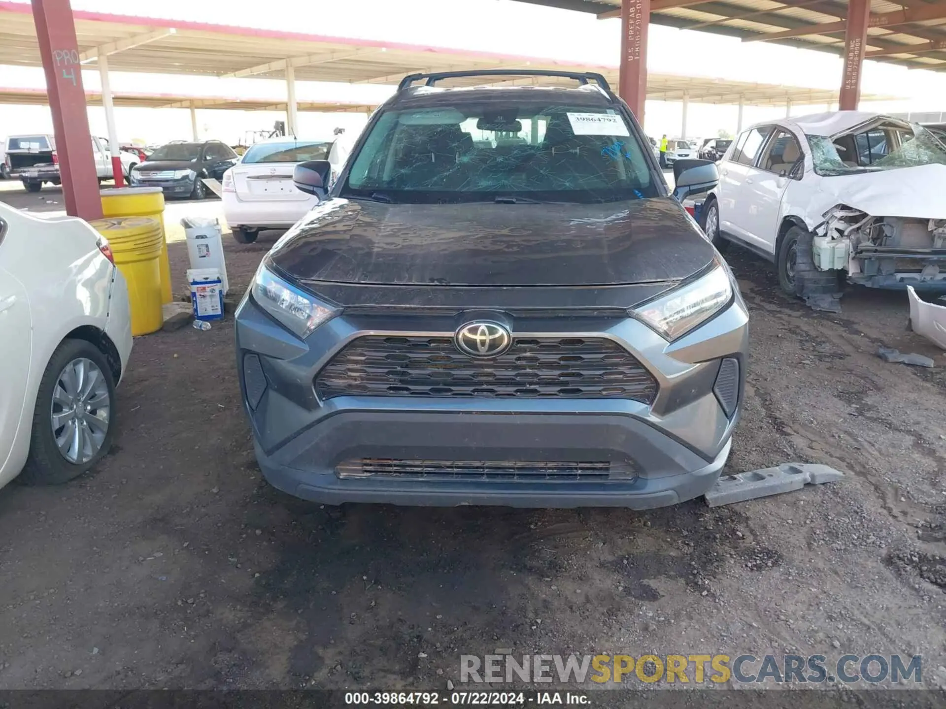 12 Photograph of a damaged car 2T3F1RFV2MC172242 TOYOTA RAV4 2021