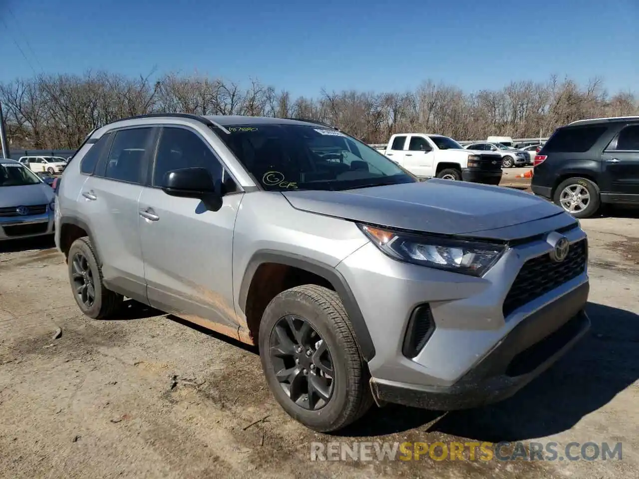 1 Photograph of a damaged car 2T3F1RFV2MC187890 TOYOTA RAV4 2021