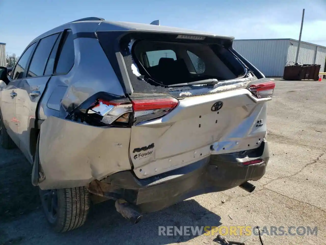 9 Photograph of a damaged car 2T3F1RFV2MC187890 TOYOTA RAV4 2021